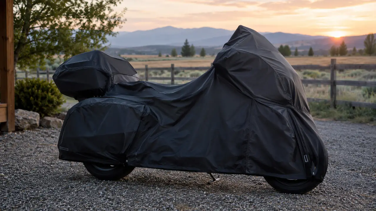 Favoto Motorcycle Cover Honest Review: Fit, Wind and Fading